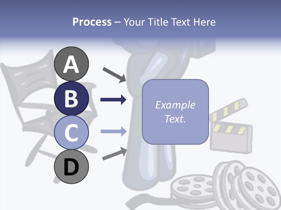 Shape Rocket Stratosphere PowerPoint Template