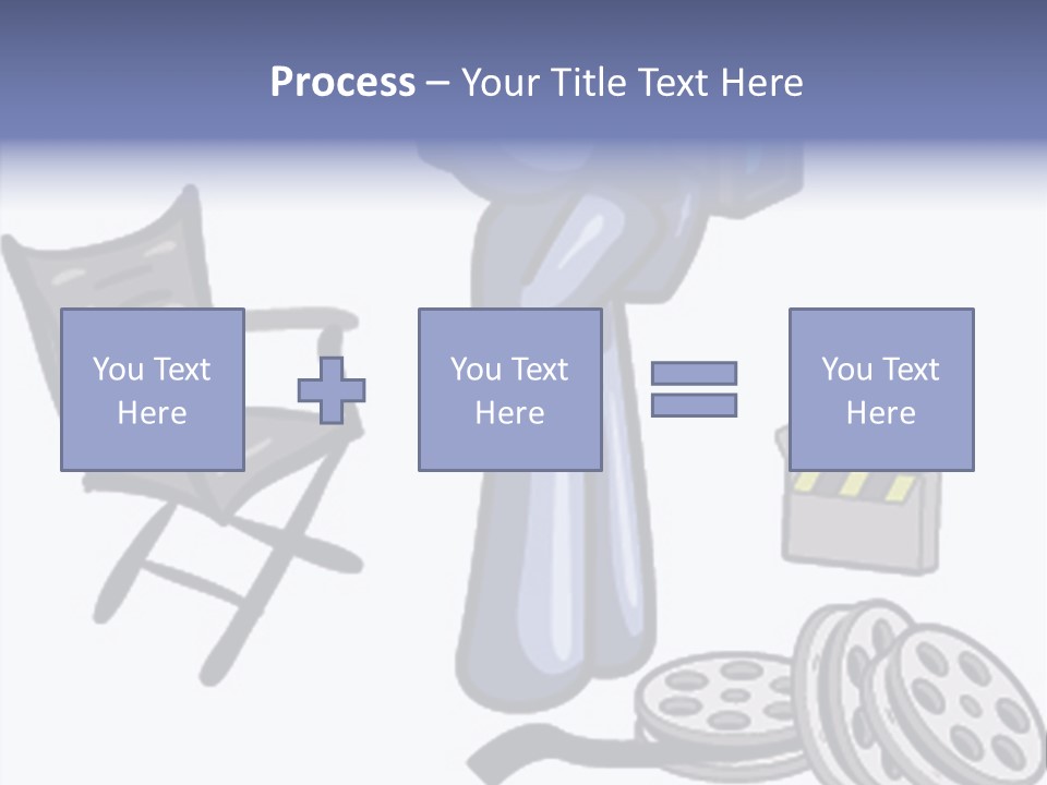 Shape Rocket Stratosphere PowerPoint Template