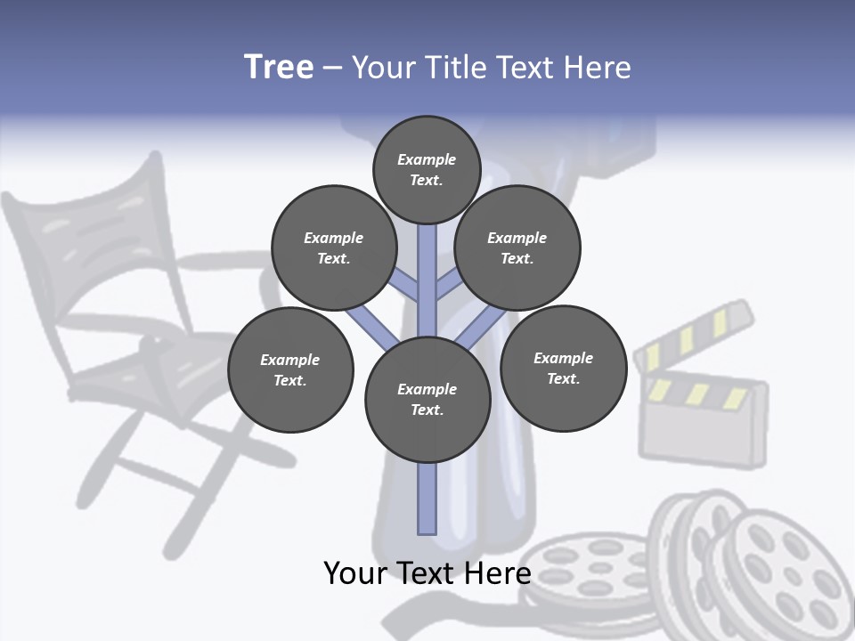 Shape Rocket Stratosphere PowerPoint Template