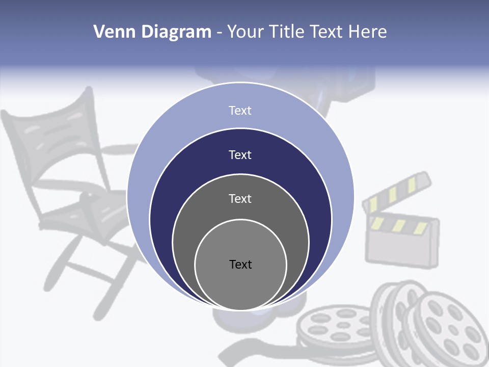 Shape Rocket Stratosphere PowerPoint Template