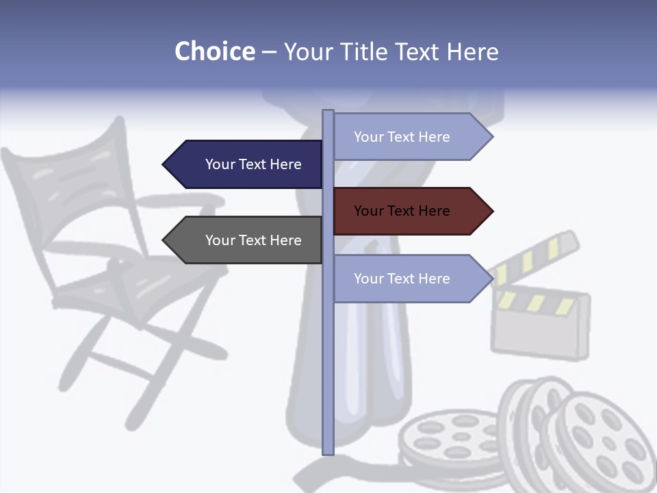Shape Rocket Stratosphere PowerPoint Template