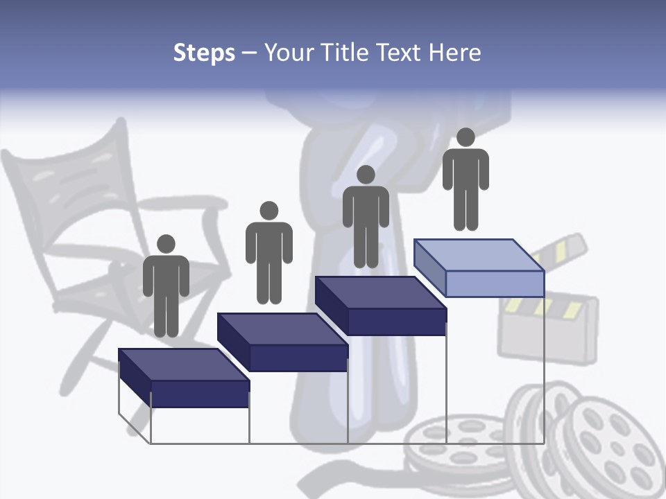 Shape Rocket Stratosphere PowerPoint Template