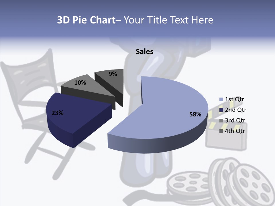 Shape Rocket Stratosphere PowerPoint Template