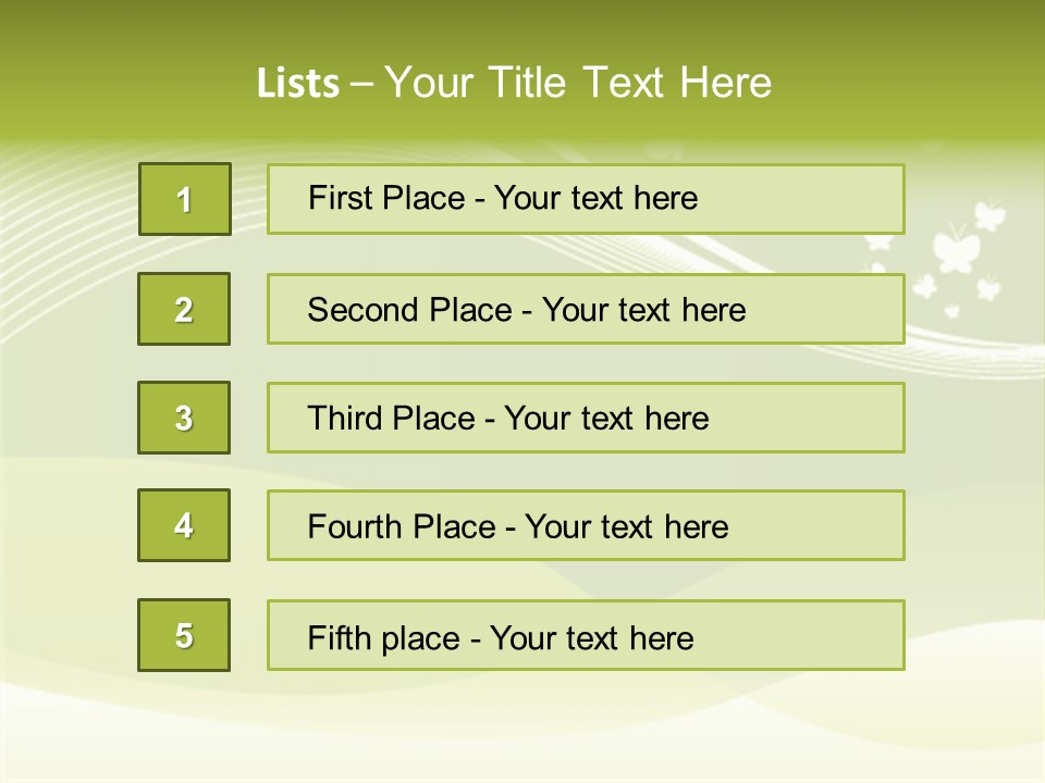 Abstract Set Graphic PowerPoint Template