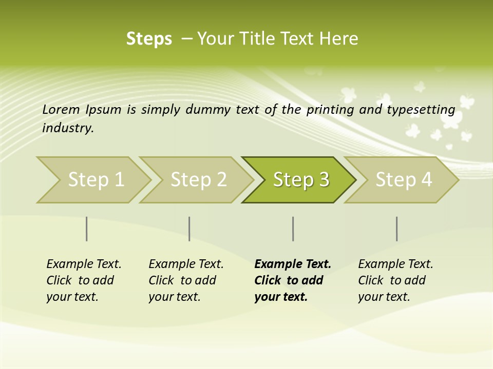 Abstract Set Graphic PowerPoint Template
