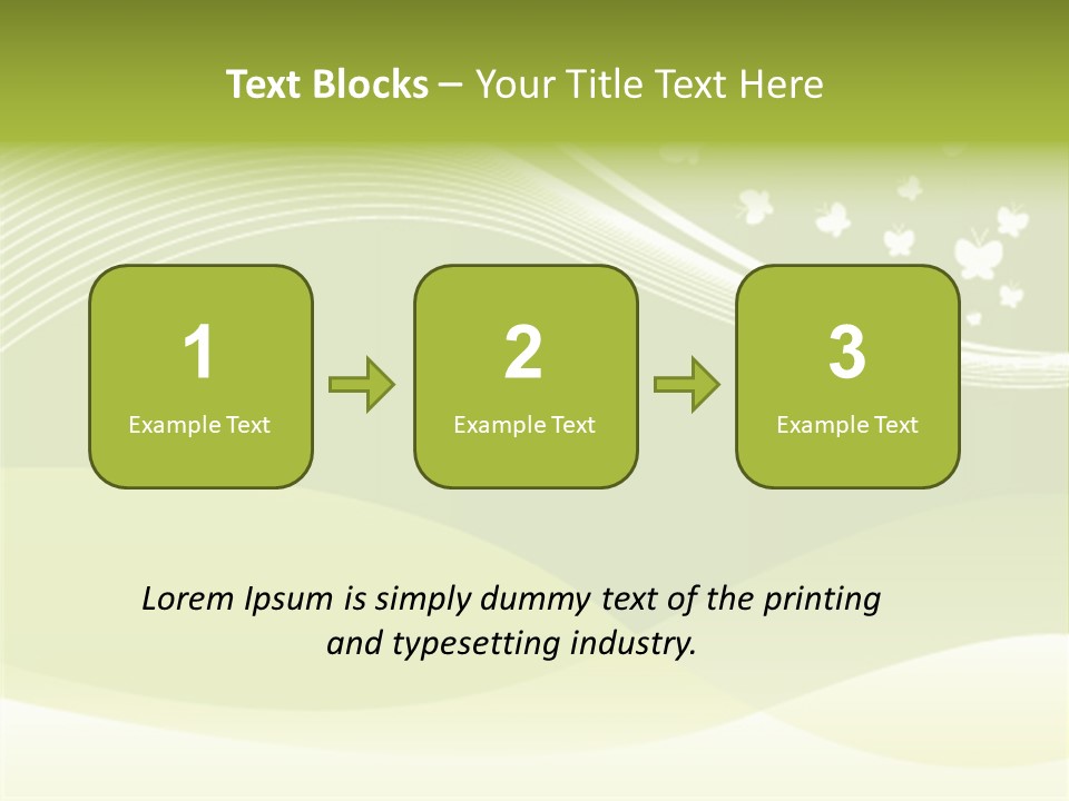 Abstract Set Graphic PowerPoint Template
