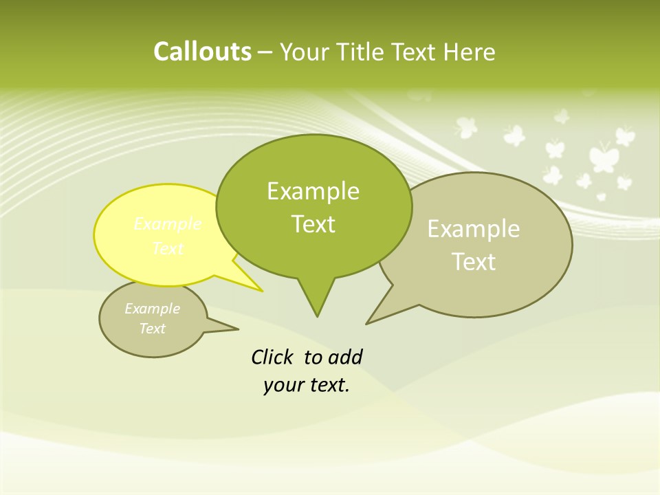 Abstract Set Graphic PowerPoint Template