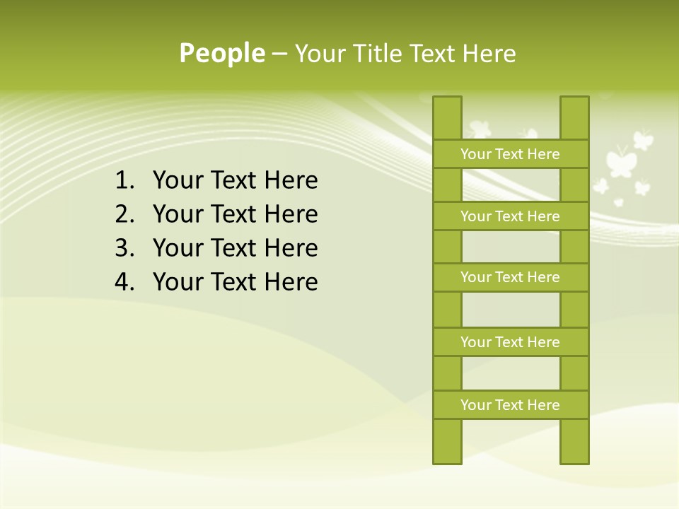 Abstract Set Graphic PowerPoint Template