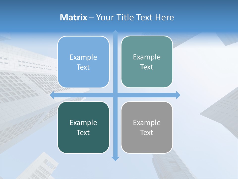 Banks Faceted Commercial PowerPoint Template