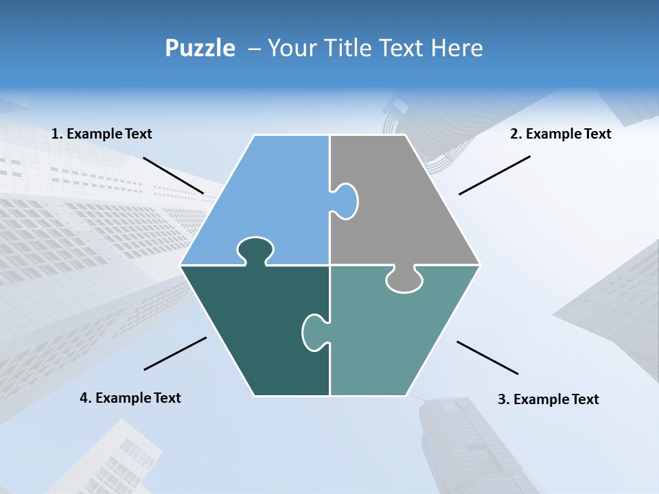 Banks Faceted Commercial PowerPoint Template