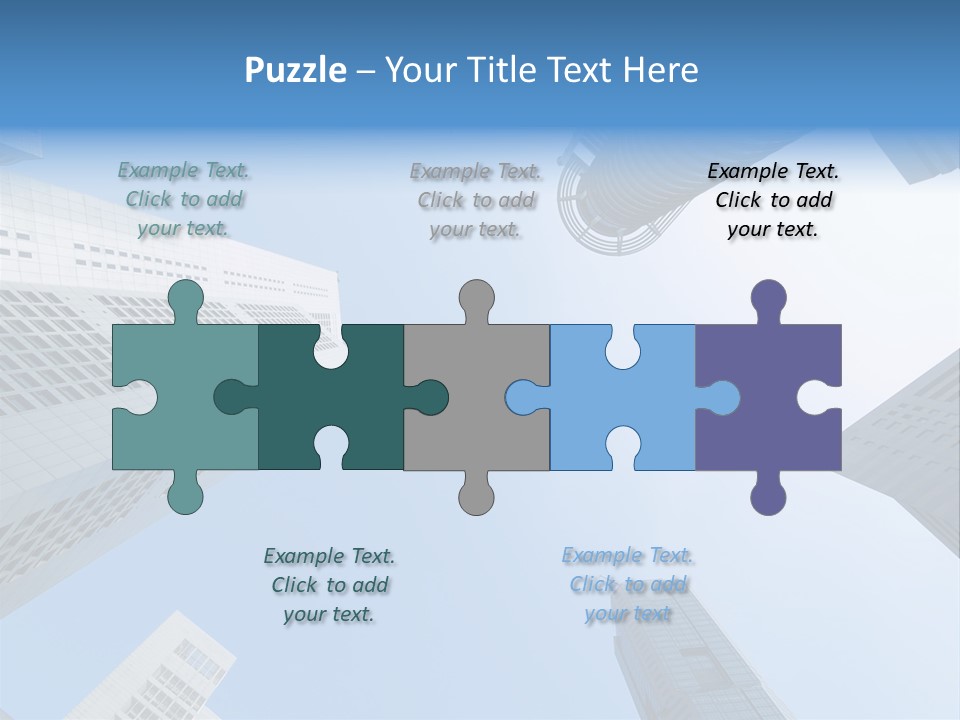 Banks Faceted Commercial PowerPoint Template