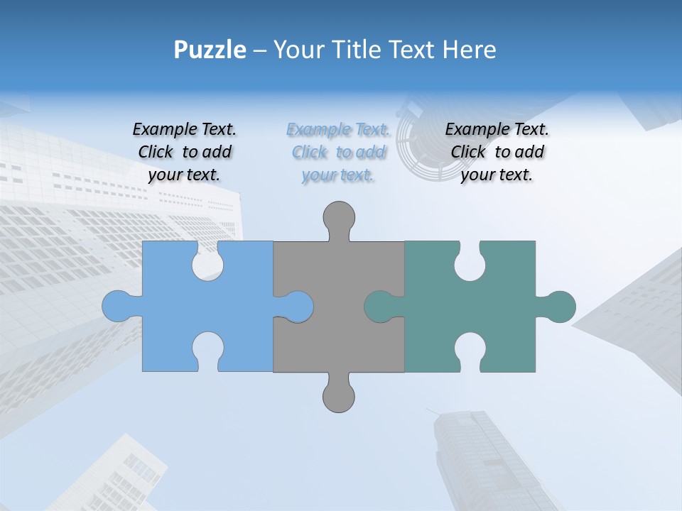 Banks Faceted Commercial PowerPoint Template