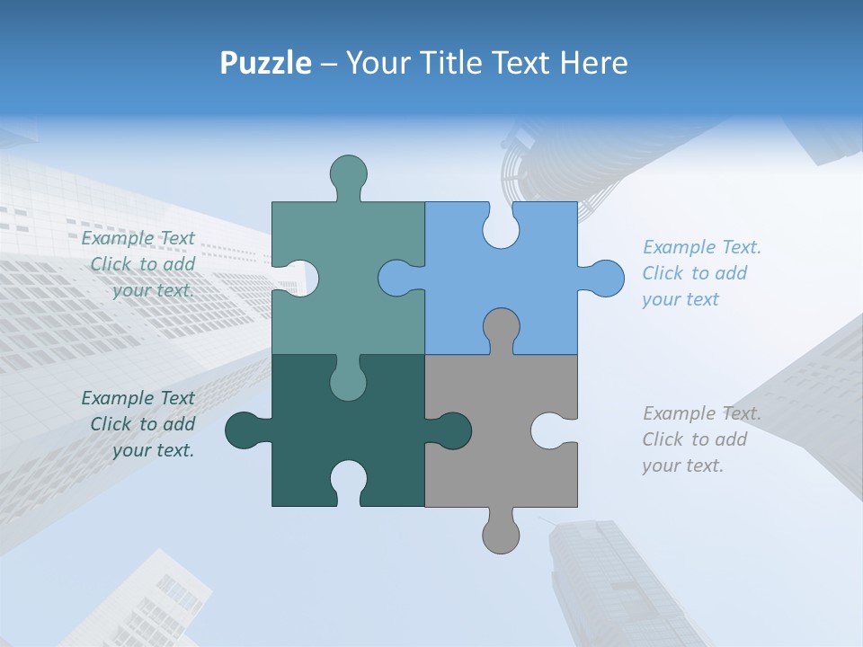 Banks Faceted Commercial PowerPoint Template