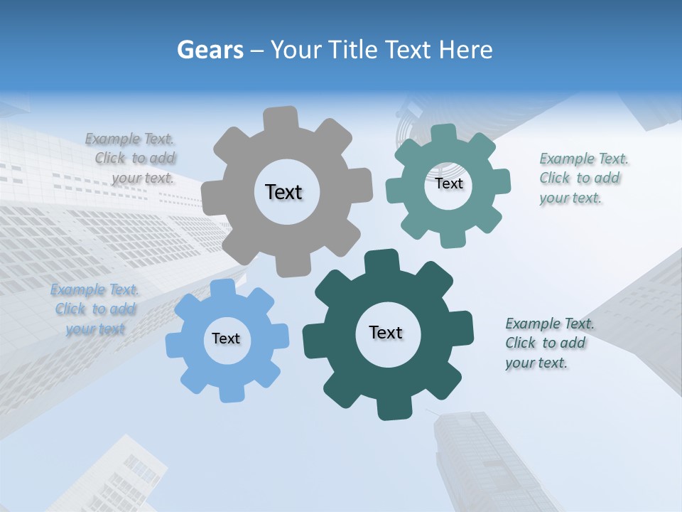 Banks Faceted Commercial PowerPoint Template