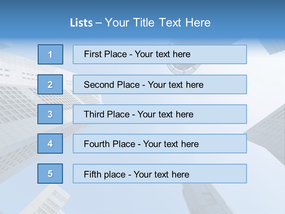 Banks Faceted Commercial PowerPoint Template