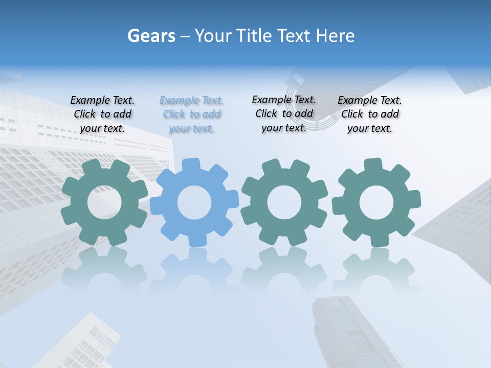 Banks Faceted Commercial PowerPoint Template