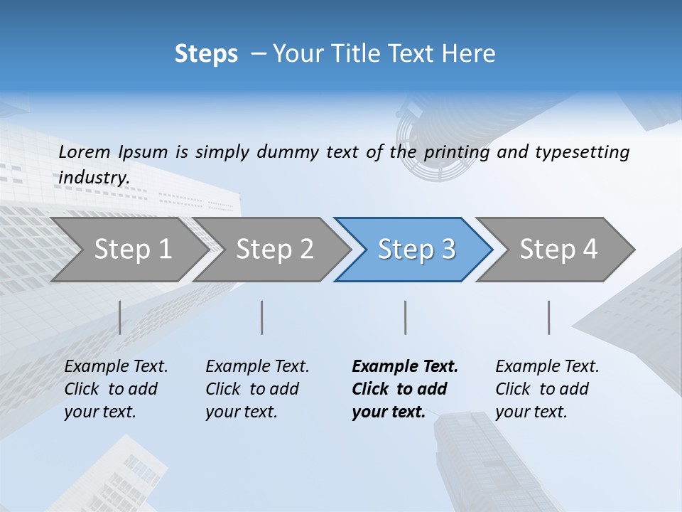 Banks Faceted Commercial PowerPoint Template