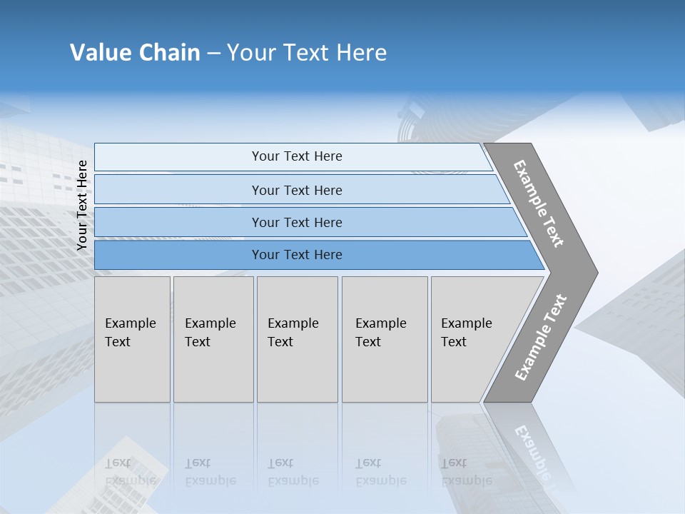 Banks Faceted Commercial PowerPoint Template