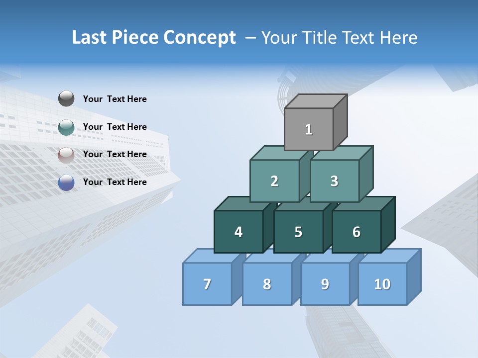 Banks Faceted Commercial PowerPoint Template
