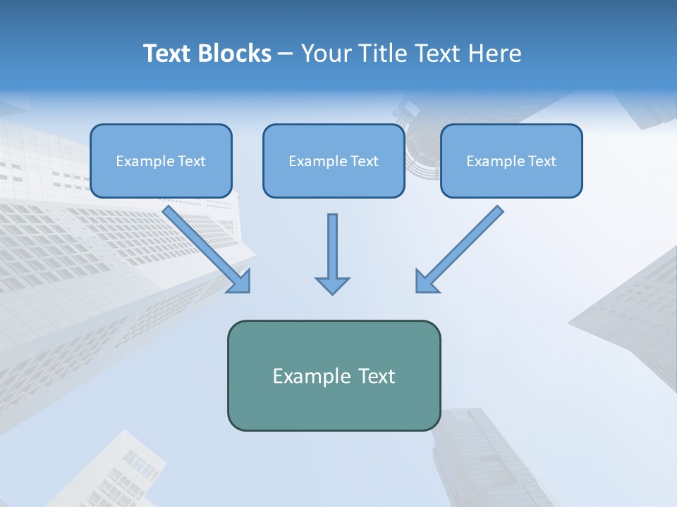 Banks Faceted Commercial PowerPoint Template