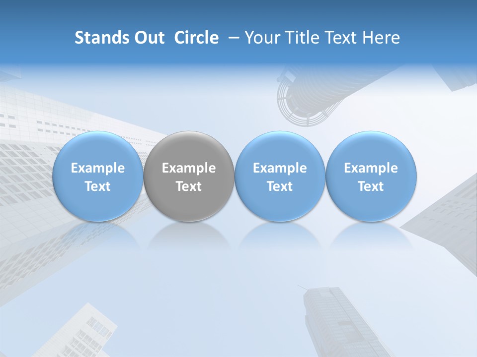 Banks Faceted Commercial PowerPoint Template