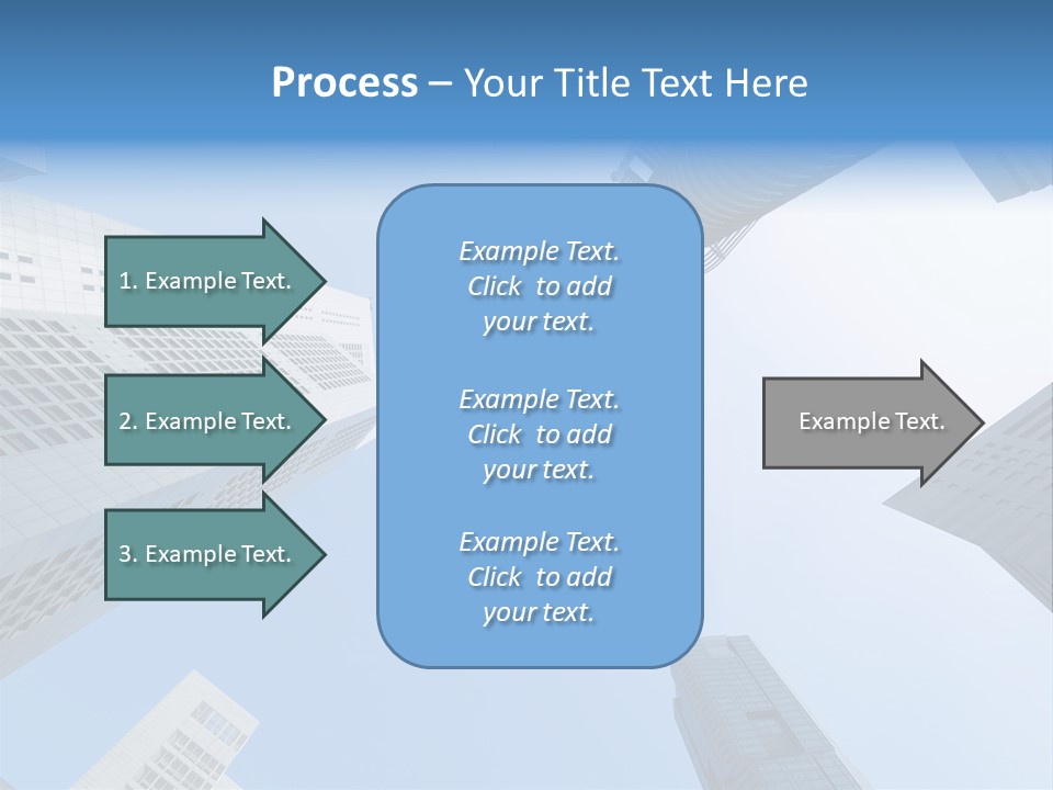 Banks Faceted Commercial PowerPoint Template