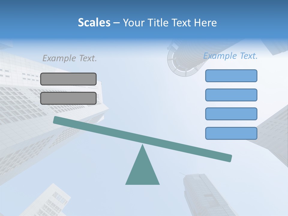 Banks Faceted Commercial PowerPoint Template