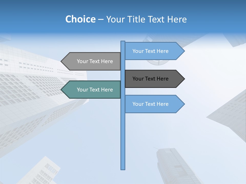 Banks Faceted Commercial PowerPoint Template