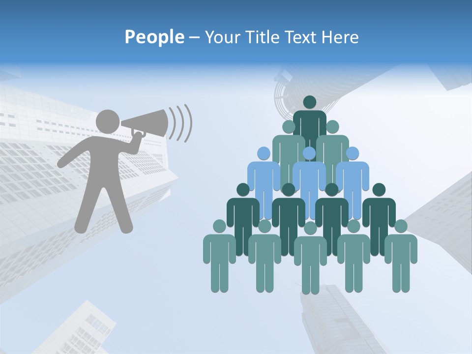 Banks Faceted Commercial PowerPoint Template