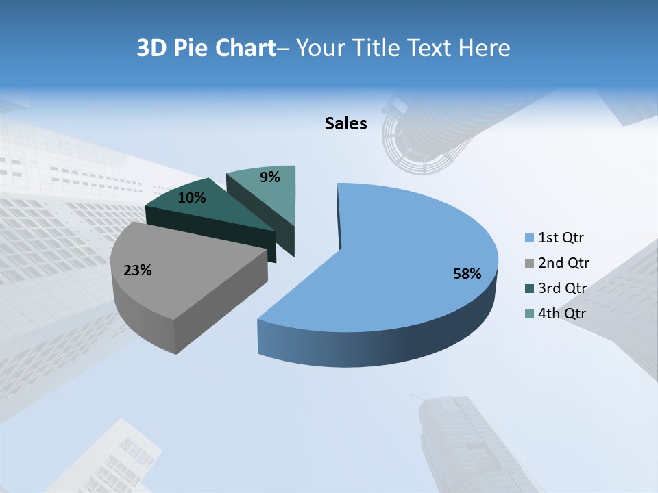 Banks Faceted Commercial PowerPoint Template