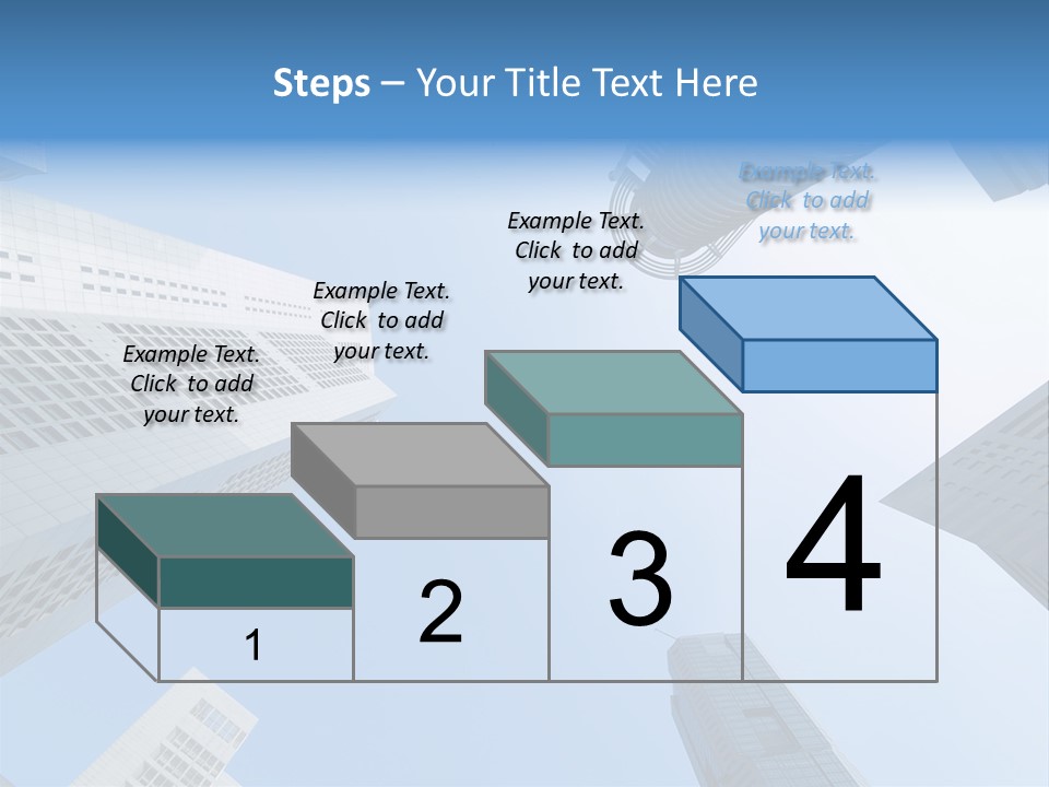 Banks Faceted Commercial PowerPoint Template