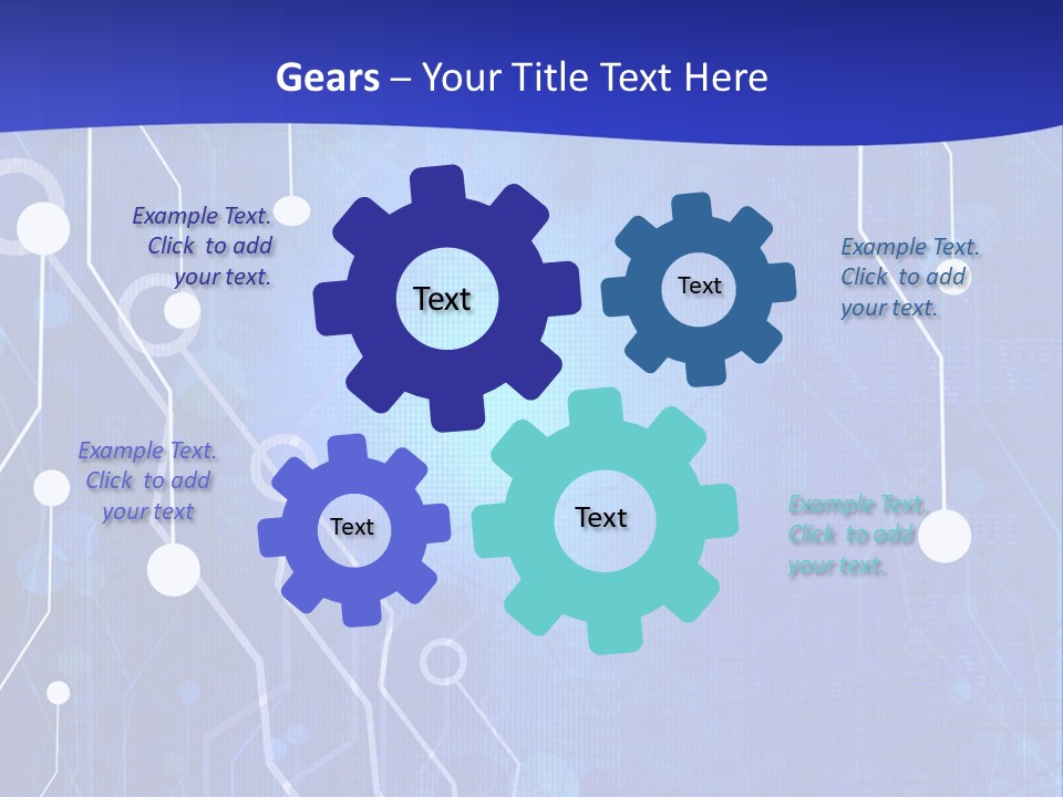 Web Information Cyberspace PowerPoint Template