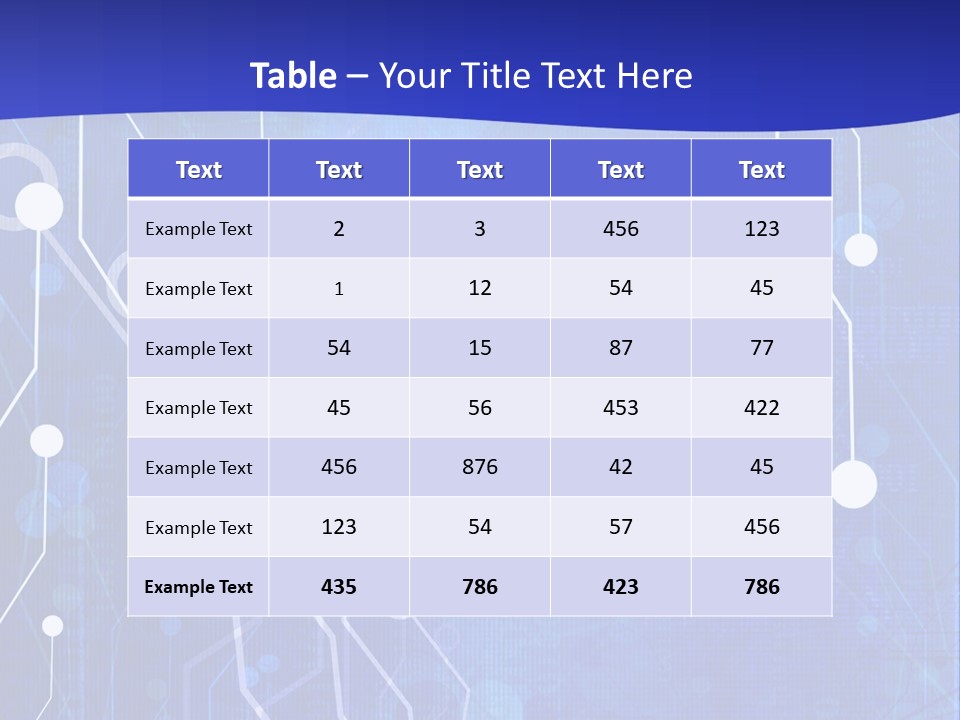 Web Information Cyberspace PowerPoint Template