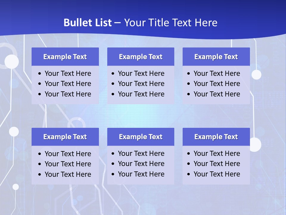 Web Information Cyberspace PowerPoint Template