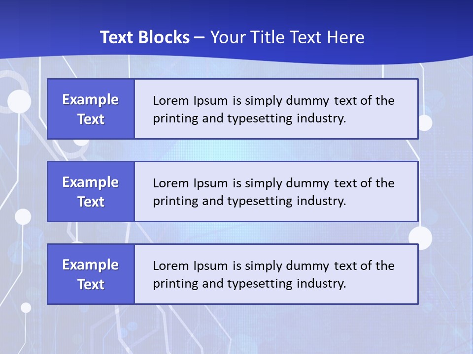 Web Information Cyberspace PowerPoint Template