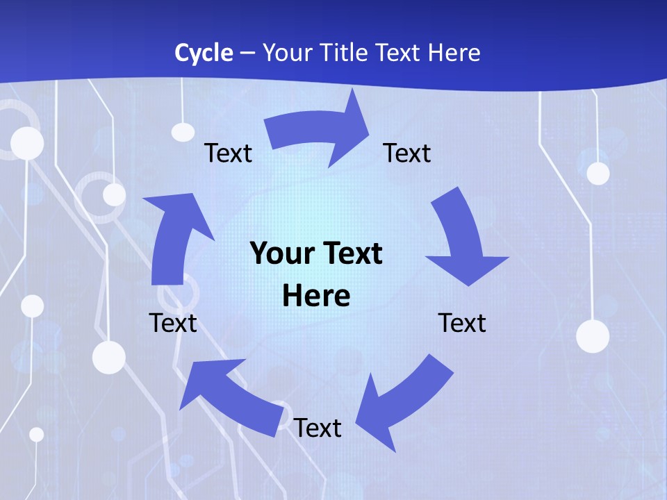 Web Information Cyberspace PowerPoint Template