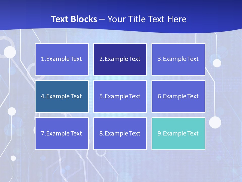 Web Information Cyberspace PowerPoint Template
