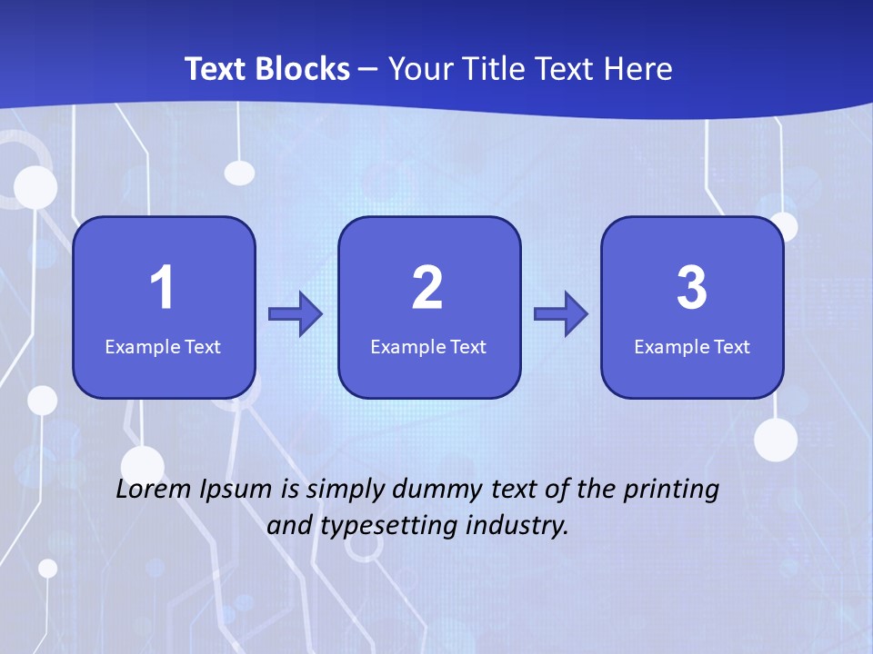 Web Information Cyberspace PowerPoint Template