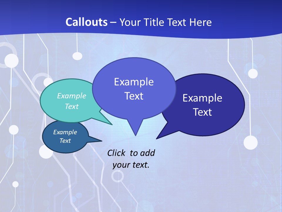 Web Information Cyberspace PowerPoint Template