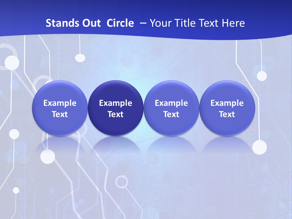 Web Information Cyberspace PowerPoint Template