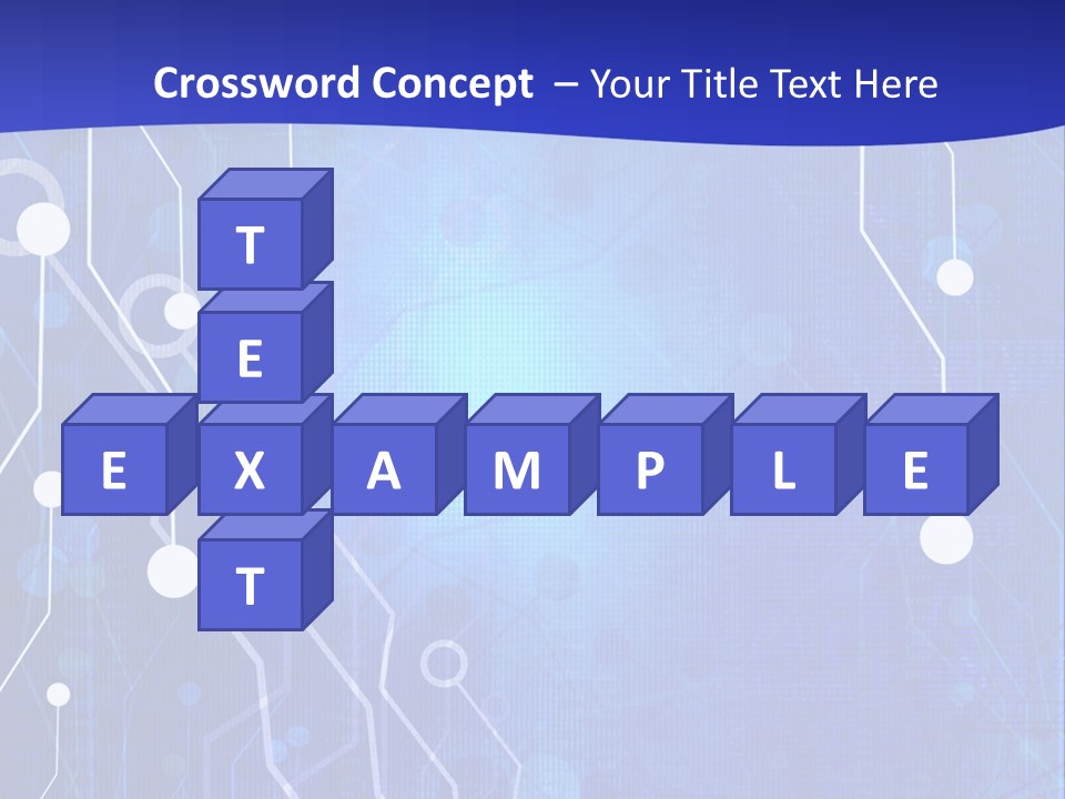 Web Information Cyberspace PowerPoint Template