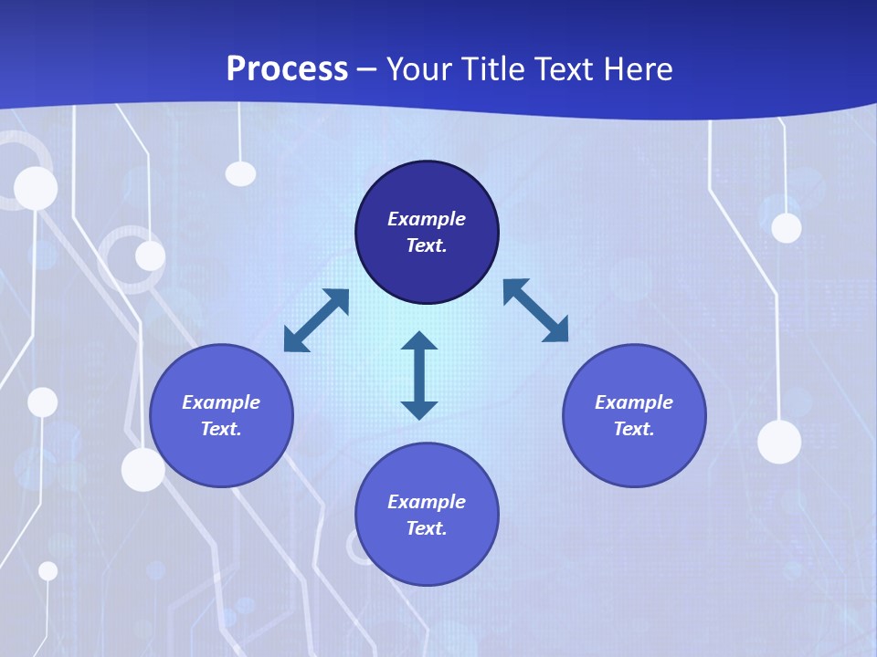 Web Information Cyberspace PowerPoint Template