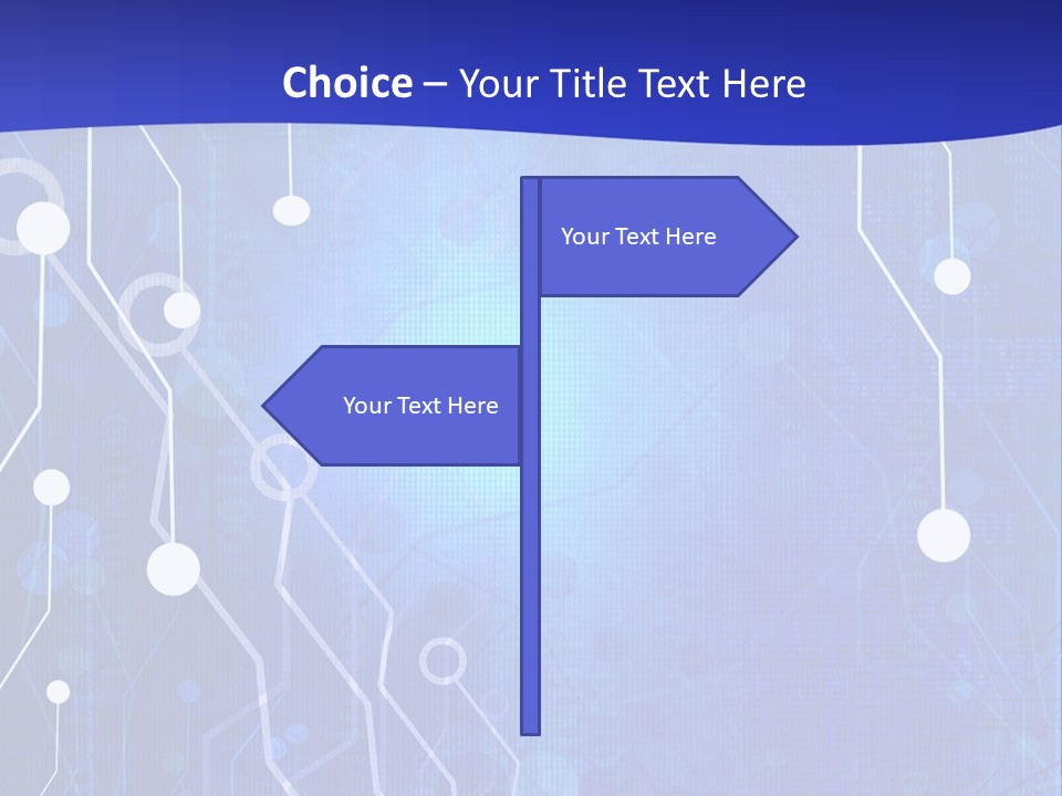Web Information Cyberspace PowerPoint Template