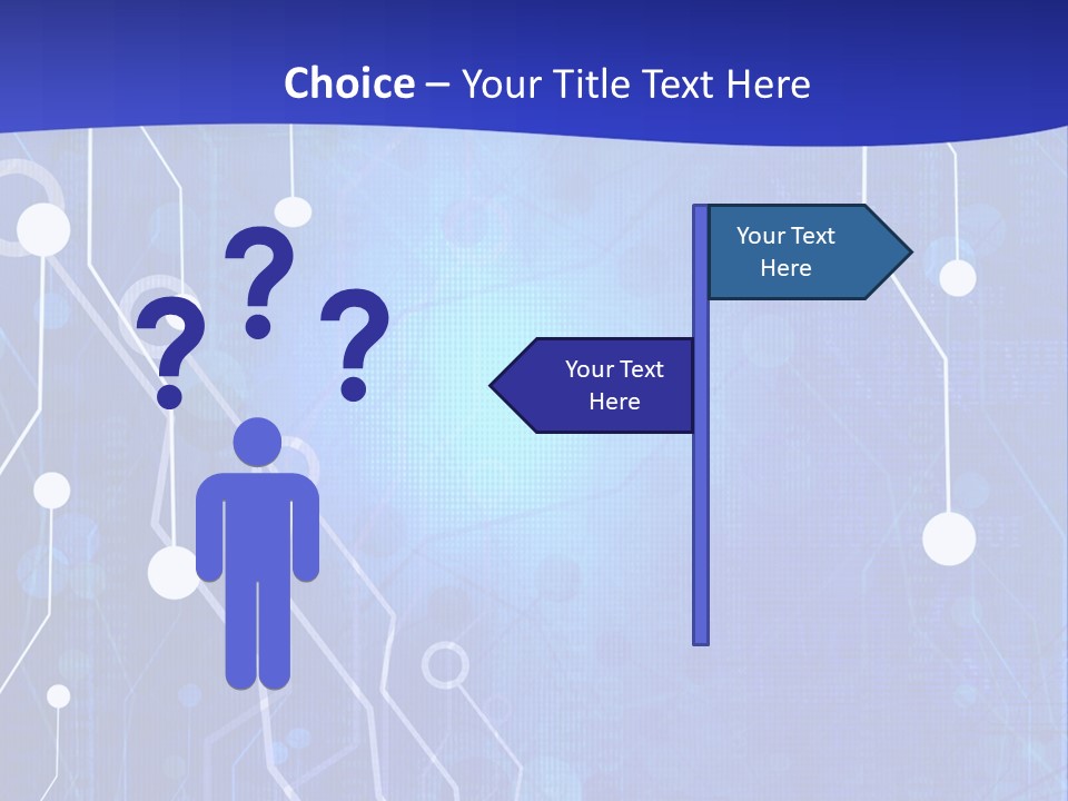 Web Information Cyberspace PowerPoint Template