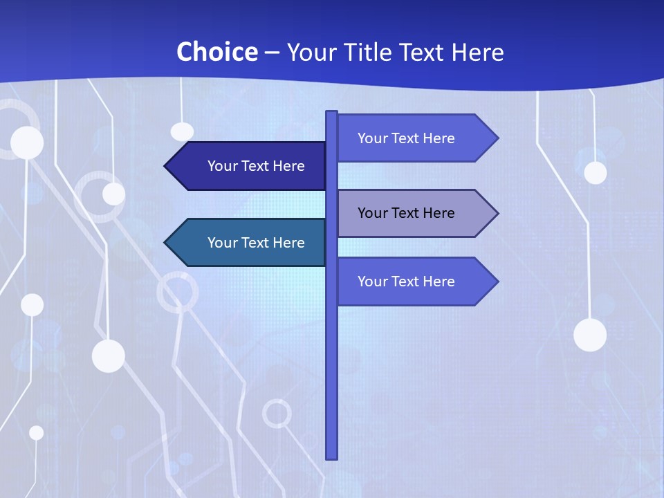 Web Information Cyberspace PowerPoint Template