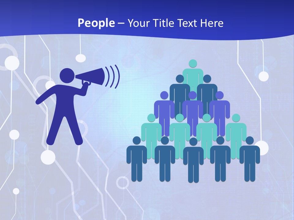 Web Information Cyberspace PowerPoint Template