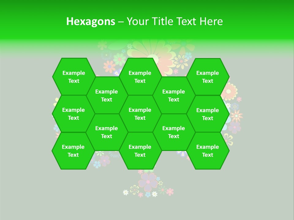 White Nature Wallpaper PowerPoint Template