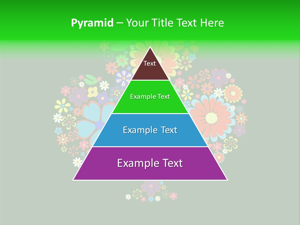 White Nature Wallpaper PowerPoint Template