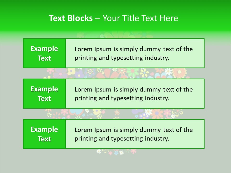 White Nature Wallpaper PowerPoint Template