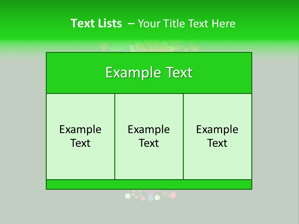 White Nature Wallpaper PowerPoint Template